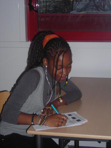 tchada's ka travail en school